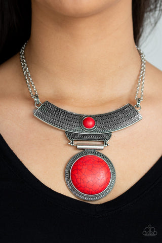 Lasting Empressions - Red Necklace