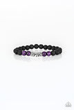 Modern Meditation - Purple Bracelet