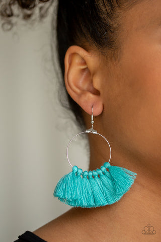 Peruvian Princess-Blue Earrings