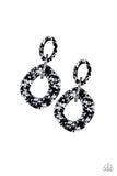 Confetti Congo-Silver Earrings