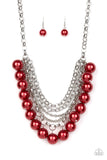 One Way Wall Street-Red Necklace