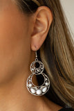 West Coast Whimsical - White Earrings