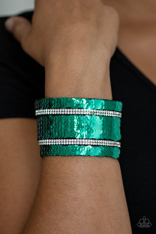 Mermaid Service - Green Bracelet