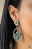 Terra Tribute - Blue Earrings