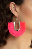 Tassel Tropicana-Pink Earrings