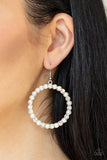 Pearl Palace - White Earrings