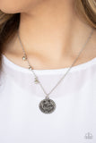 Mom Mantra - Silver Necklace