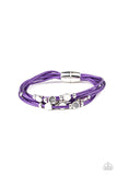 Cut The Cord - Purple Bracelet