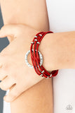 Magnetic Muse - Red Bracelet