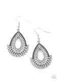 Castle Collection - White Earrings