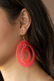 Show Your True Neons - Pink Earrings