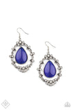 Icy Eden - Blue Earrings