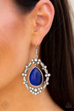 Icy Eden - Blue Earrings