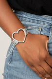 Playing With My Heartstrings-Silver Bracelet