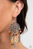 Desert Plains - Orange Earrings