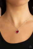 A Dream is a Wish Your Heart Makes-Red Necklace
