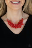 Let The Festivities Begin-Red Necklace