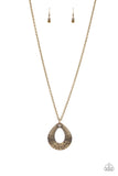 Glitz and Grind - Brass Necklace