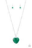 Warm-hearted Glow-Green Necklace