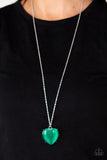 Warm-hearted Glow-Green Necklace