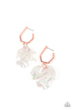 Jaw Droppingly Jelly - Copper Earrings