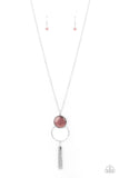 Nice To GLOW You! - Purple Necklace