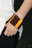 Tropical Trendsetter - Orange Bracelet