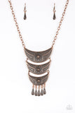Go STEER Crazy - Copper Necklace