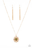 Formal Florals - Gold Necklace