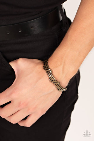 Last Man Standing - Brass Bracelet