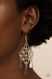 Sentimental Shimmer - White Earrings