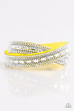 Shimmer and Sass - Yellow Bracelet