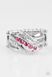Flirting with Sparkle - Pink Ring