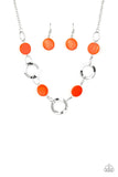 Bermuda Bliss - Orange Necklace