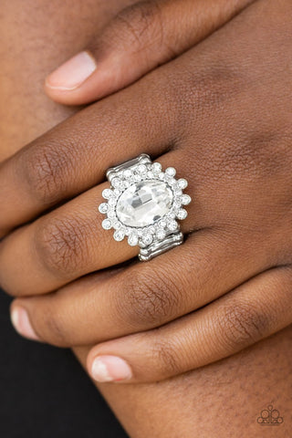 Castle Chic - White Ring
