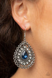 Eat, Drink, and BEAM Merry - Blue Earrings