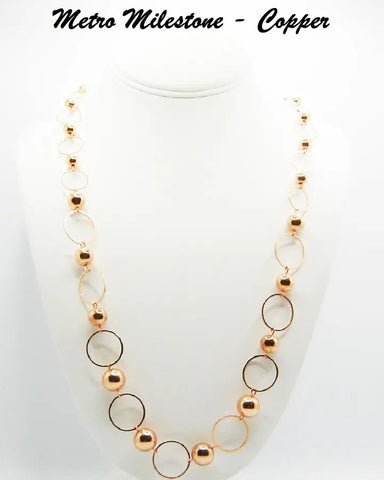 Metro Milestone Fashion Fix Exclusive October 2022 - Copper Necklace