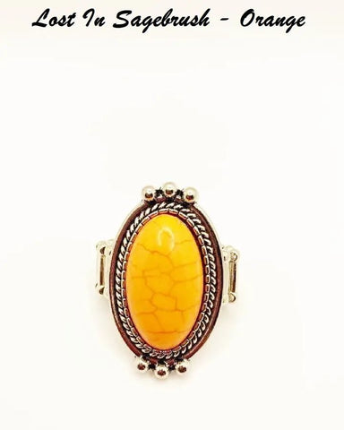 Lost in Sagebrush Fashion Fix Exclusive October 2022 - Orange Ring