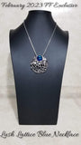 Lush Lattice - Fashion Fix Exclusive February 2023 - Blue Necklace