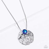 Lush Lattice - Fashion Fix Exclusive February 2023 - Blue Necklace