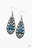 Fantastically Fanciful - Blue Earrings