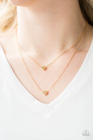 Little Valentine - Gold Necklace