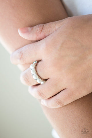 Mermaid Mamba - White Ring