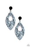 Metro Retrospect - White Earrings