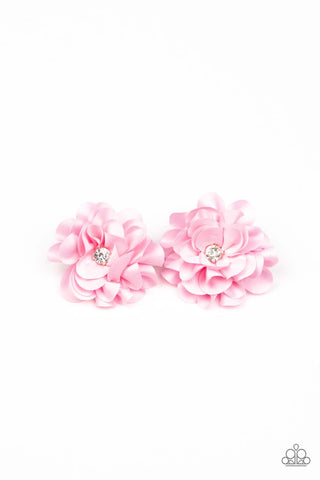 Strike A Posy - Pink Hair Clips