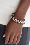 WEAVE it at That - Brown Bracelet