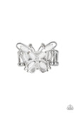 Flutter Flair - White Ring