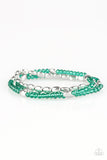 Hello Beautiful-Green Bracelet