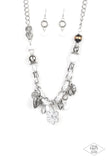 Charmed, I am Sure - White Necklace