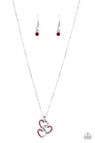 Heart of Hearts - Red Necklace